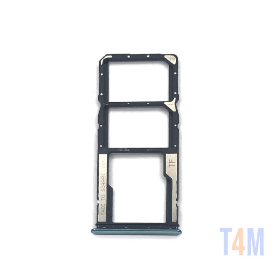 Single SIM Holder Outside Xiaomi Redmi 10 Two SIM+MicroSD Cards Blue